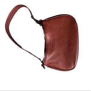 American Leather Brand Small Shoulder Bag | 100% Genuine Leather